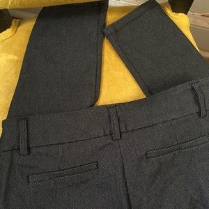 Stella Luce Gray Skinny-Legged Dress Trousers NWOT